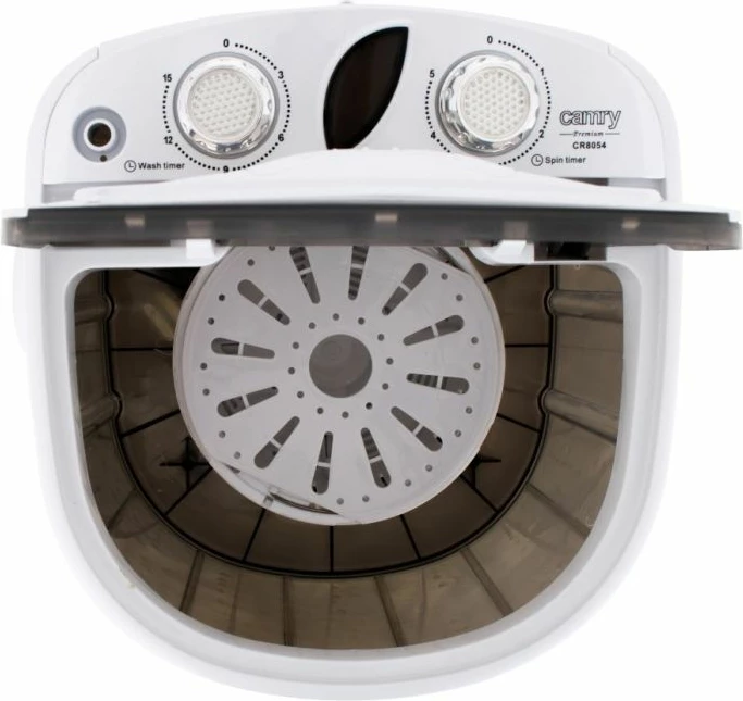 Mini lavatriçe CAMRY CR8054 3 kg me shtrydhje, bardhë/gri