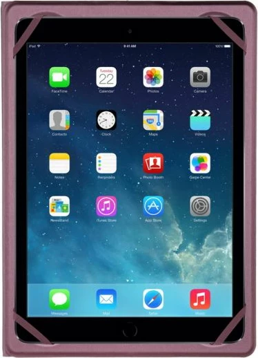 Mbështjellës për tablet RIVACASE 3147 9.7–10.5" me stand, i kuq