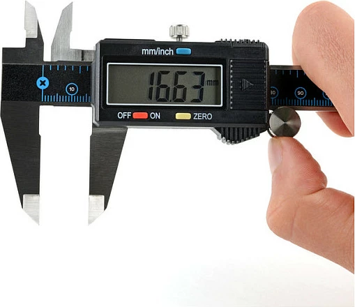 Shubler digjital iFixit, LCD, mm/inch, i zi
