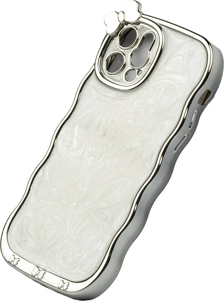 Fotroll Për Telefon Tech Time White&Silver (IP14PRO)