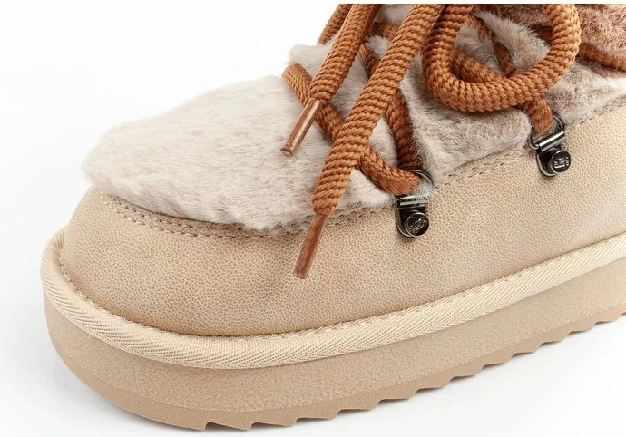 Çizme dimri për femra D.Franklin, bezhë