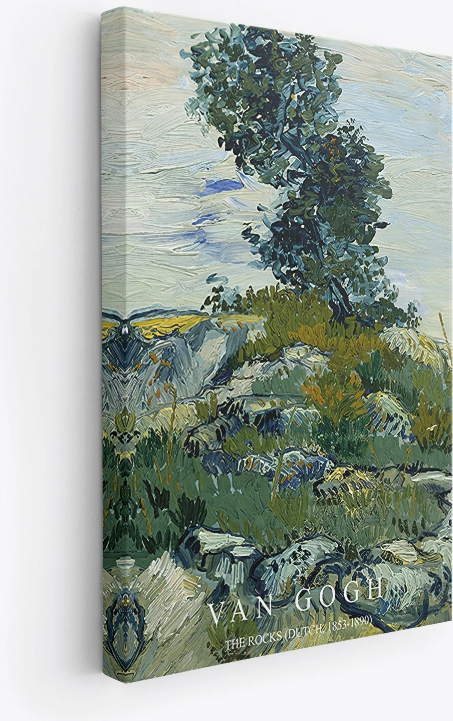 Set pikturash dekorative në kanavacë, 3 pjesë, Wallity, Ersycnvs14, 50x70cm