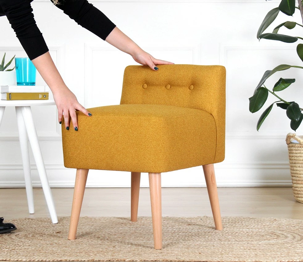 Puf Atelier del Sofa, Moouv 9101, ngjyrë mustard
