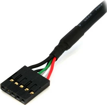 Kabllo internal USB IDC 5-pin StarTech, 0.5 m, femër-femër, e zezë