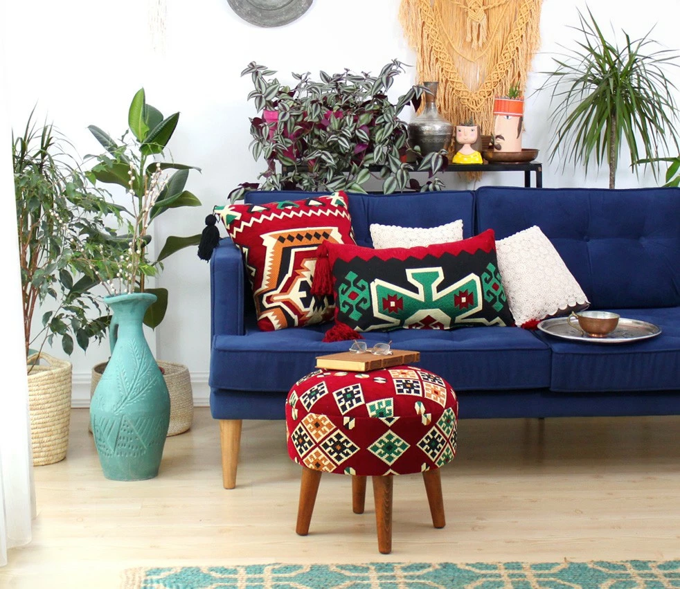 Puf Atelier del Sofa, Melik v2, shumëngjyrësh