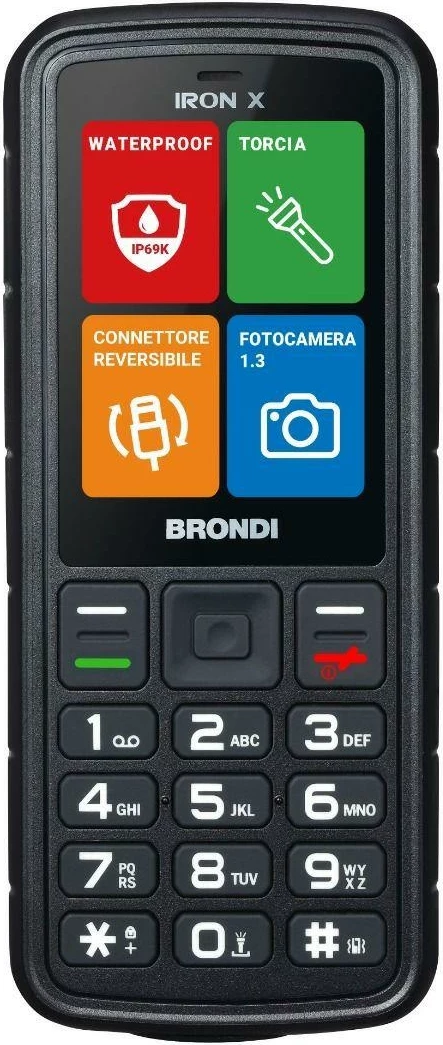 Celular Brondi Iron X DS ITA i zi