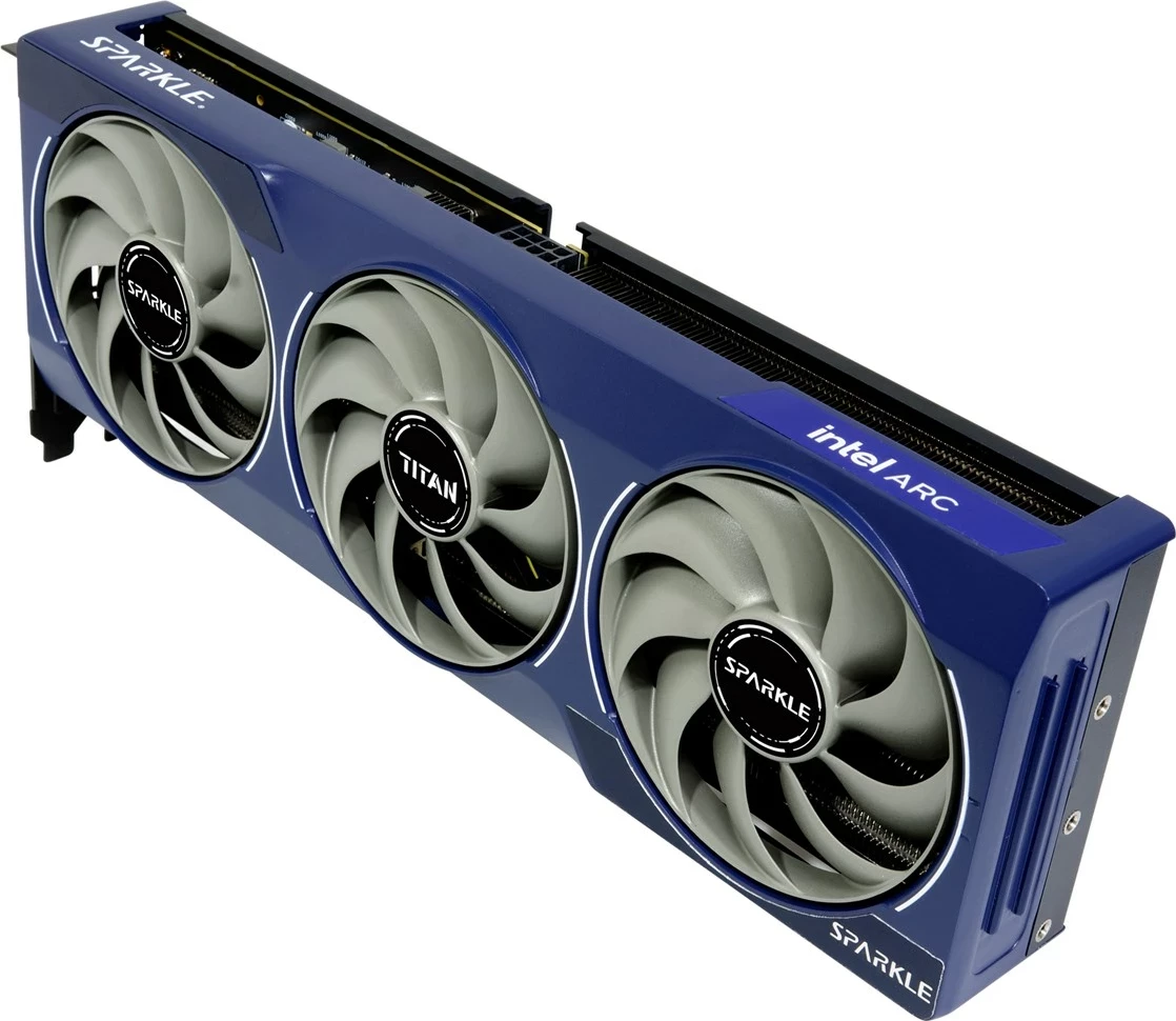 Kasë grafike SPARKLE Intel Arc B580 TITAN OC, 12 GB, Blu