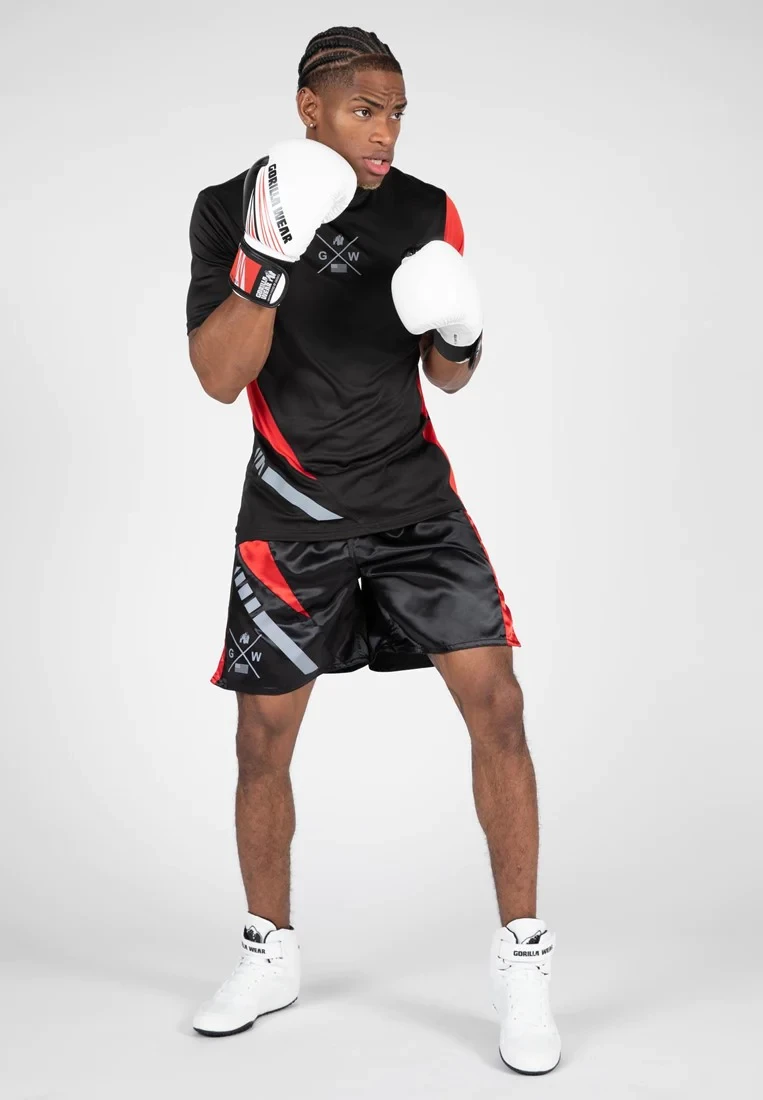 Hornell T-Shirt - Black/Red 