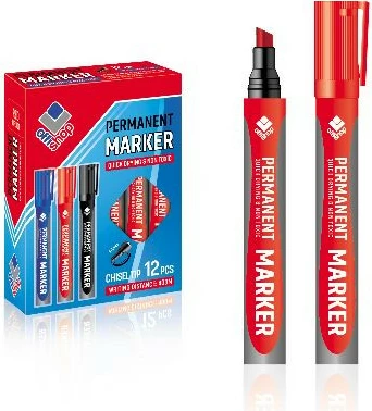 Osh Marker Permanent I Prere I Kuq Of301