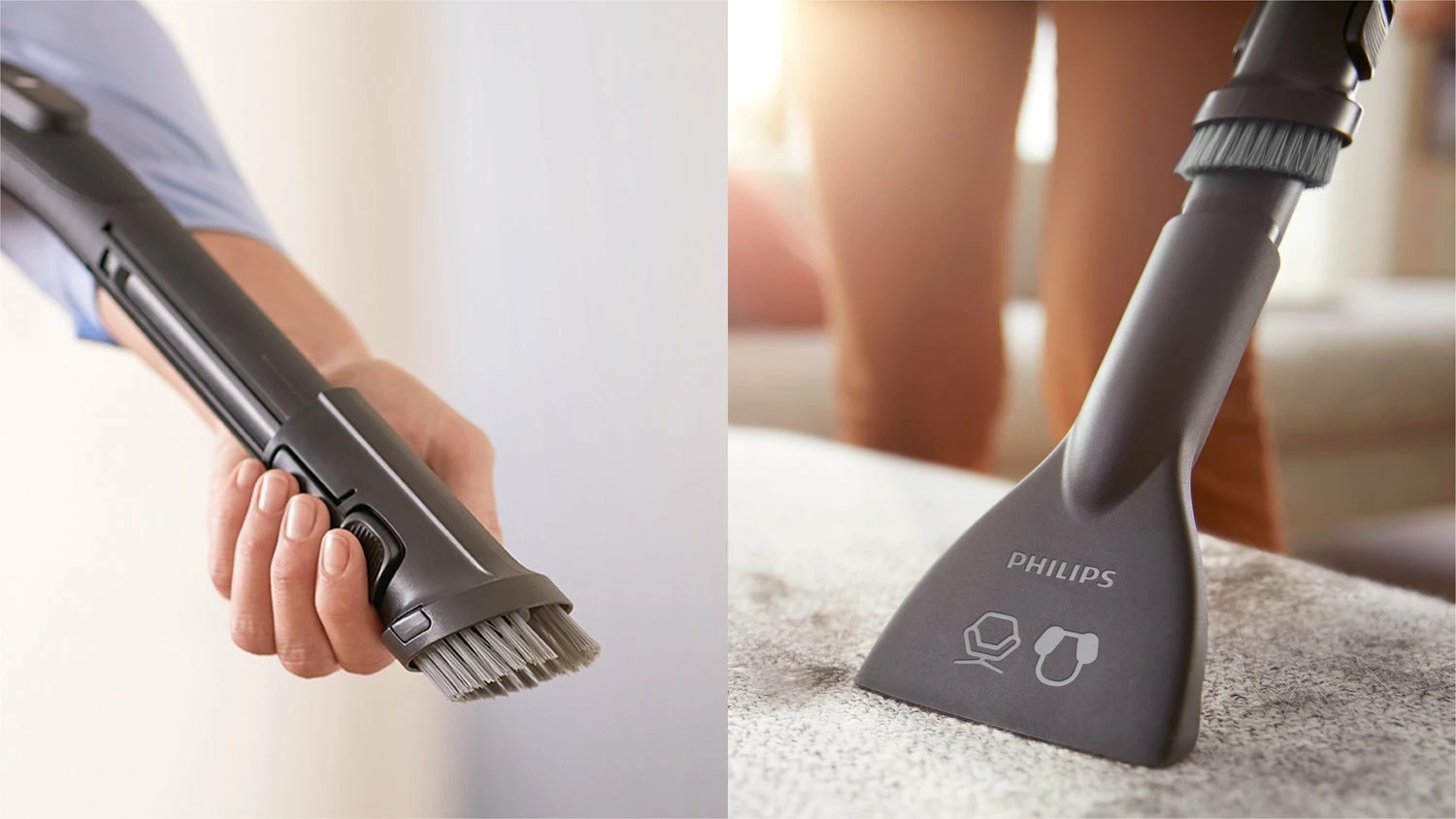 Fshesë elektrike me qese Philips XD5122/10 900W, 4L, HEPA, bezhë/zezë/gri