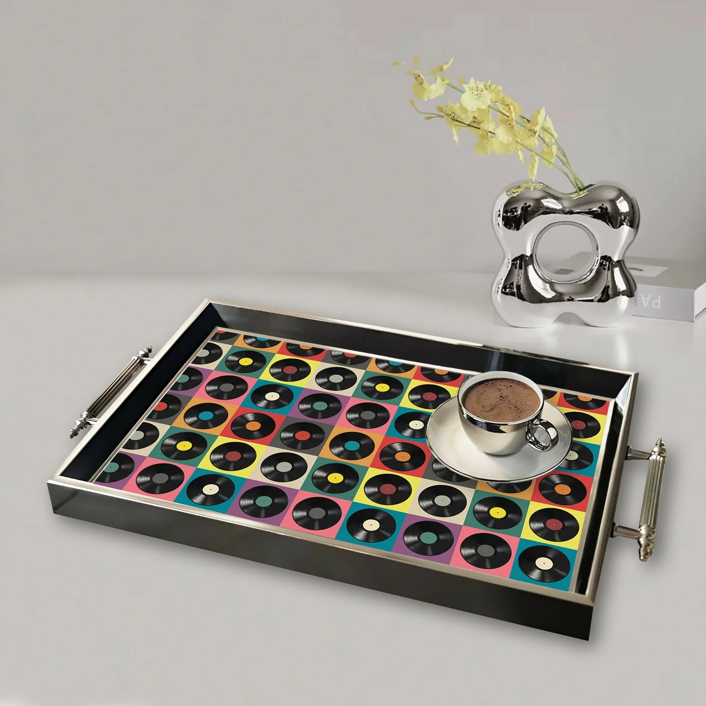 Tabaka xhami me dizajn shumëngjyrësh, Aberto Design, TPG9904