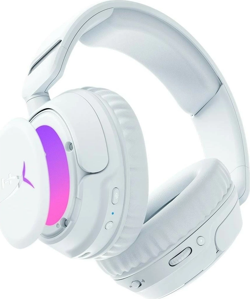 Kufje HyperX Cloud Flight 2 wireless, mikrofon i ndashëm, bardhë