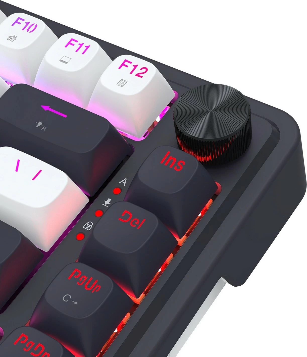Tastierë mekanike Redragon Ucal Max K673WB-RGB-M, 75%, RGB, wireless, e bardhë
