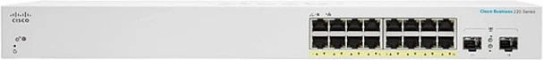 Switch Cisco CBS220-16P-2G, 16 porta Gigabit, PoE, rackmount