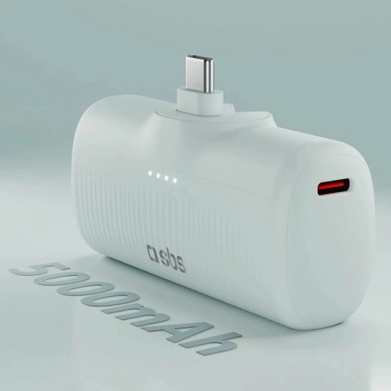 Powerbank SBS EcoPower 5000 mAh 10W, gri