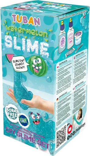 Set slime TUBAN TU3140, aromë shalqiri, turkuaz