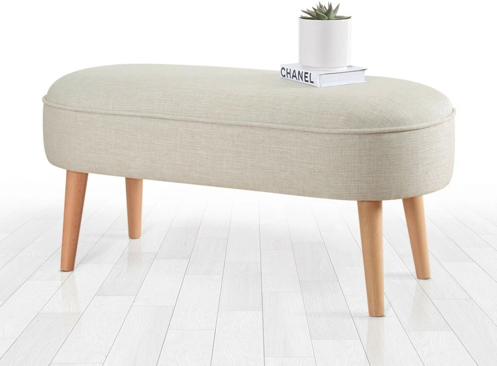 Puf Atelier del Sofa, Lednok, krem