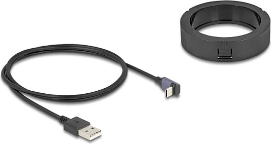 Karikues wireless DeLOCK 66284, pad induktiv 15W, USB-C, i zi