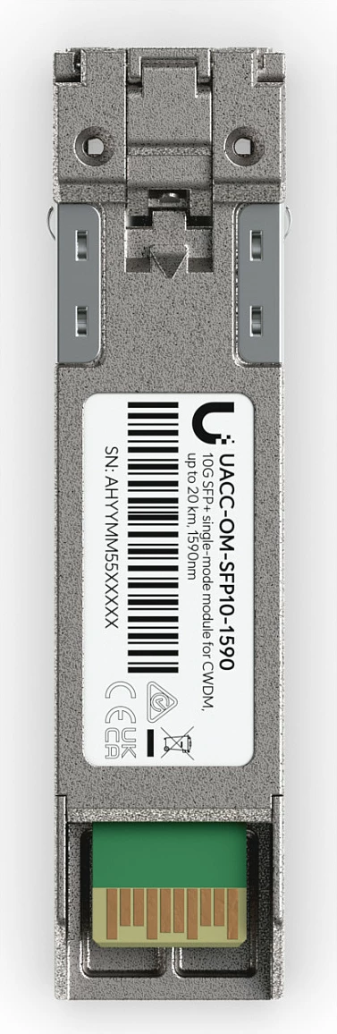 Modul optik SFP+ Ubiquiti UACC-OM-SFP10-1590, 10/1GbE, Single-Mode, CWDM 1590nm
