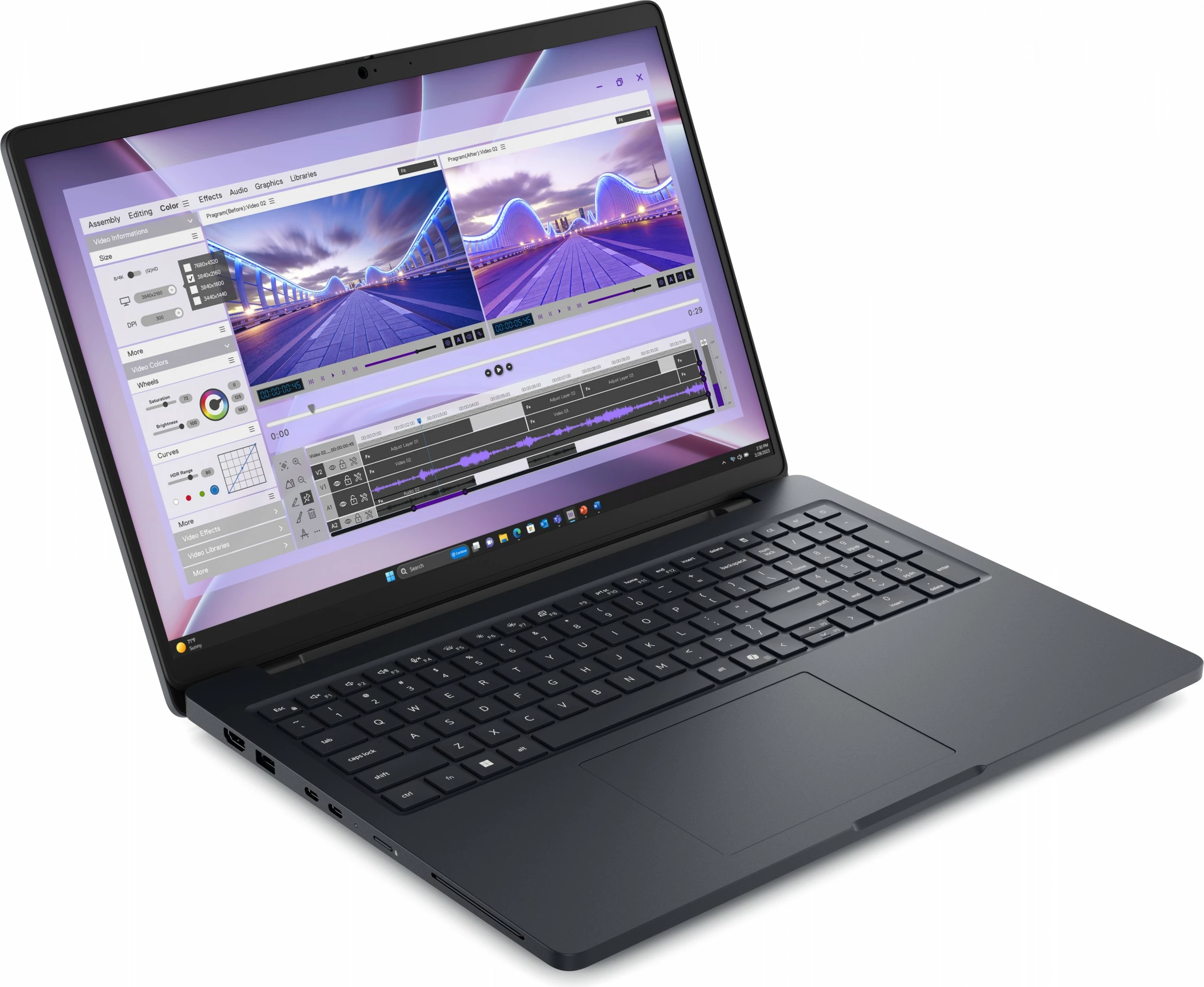 Kompjuter Dell Pro Max 16 MC16250, U7-265H, 32GB, 1TB SSD, 16 FHD+, NVIDIA RTX 2000, Windows 11 Pro