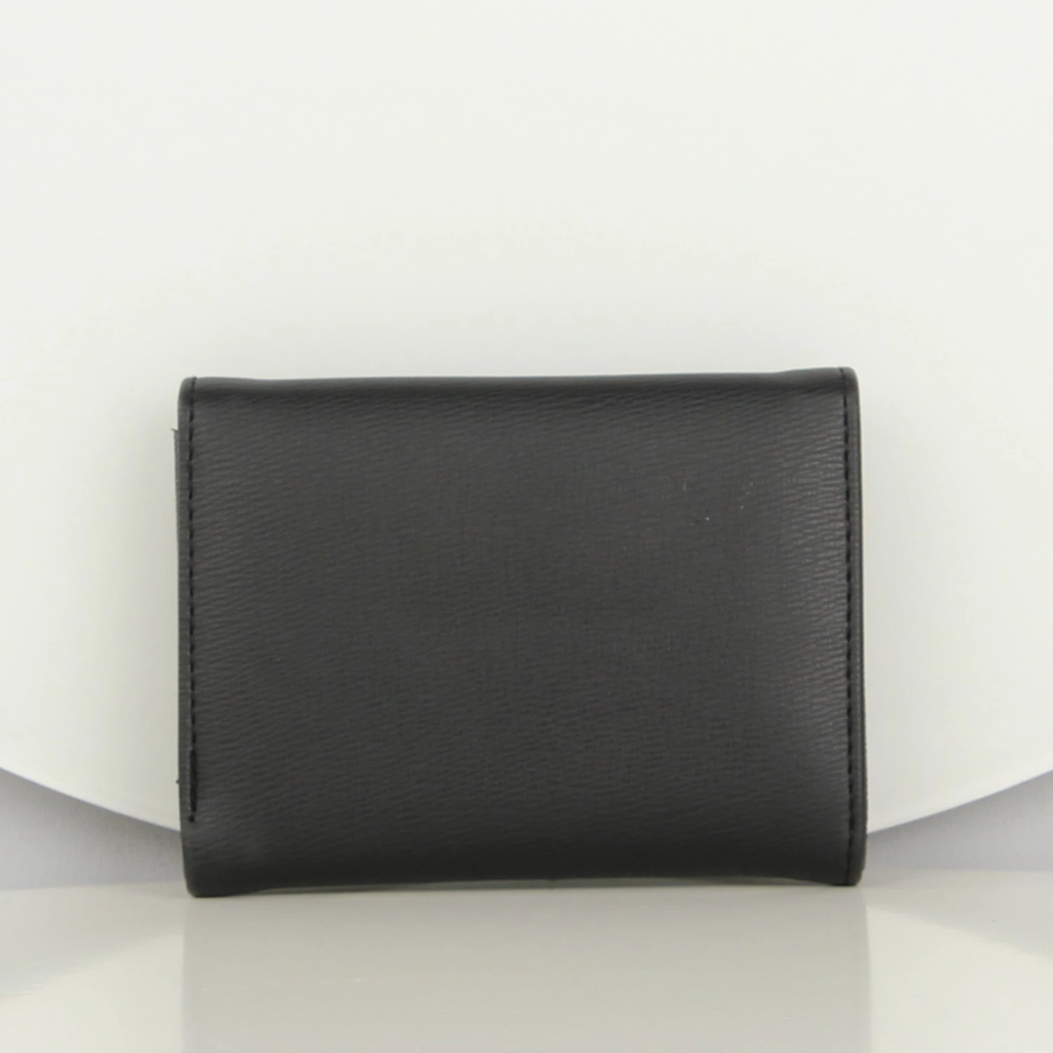 Portofol lëkure, mbajtës kartelash, ngjyrë e zezë, Zoozie Bags, 12.5x9cm