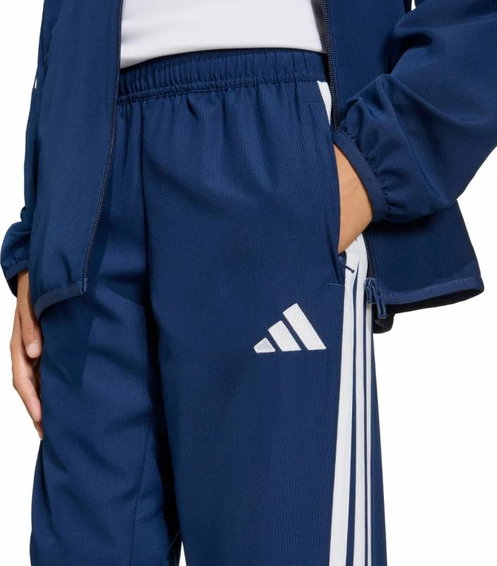 Pantallona për fëmijë adidas, navy blue [Madhësia: 164 cm]