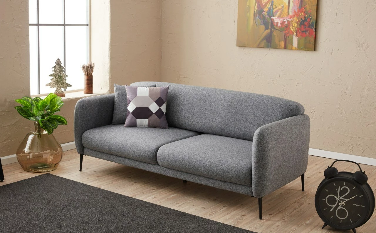 Sofabed 3-ulëshe Atelier del Sofa, Venus, ngjyrë gri