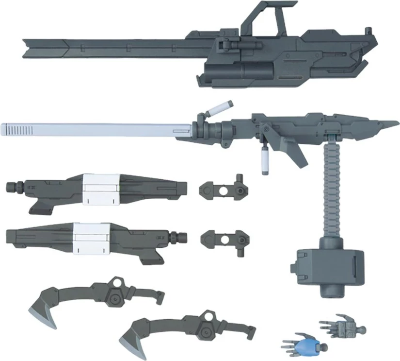 Set pjesë opsionale Gunpla 1/144 BANDAI GUN67153, Large Railgun
