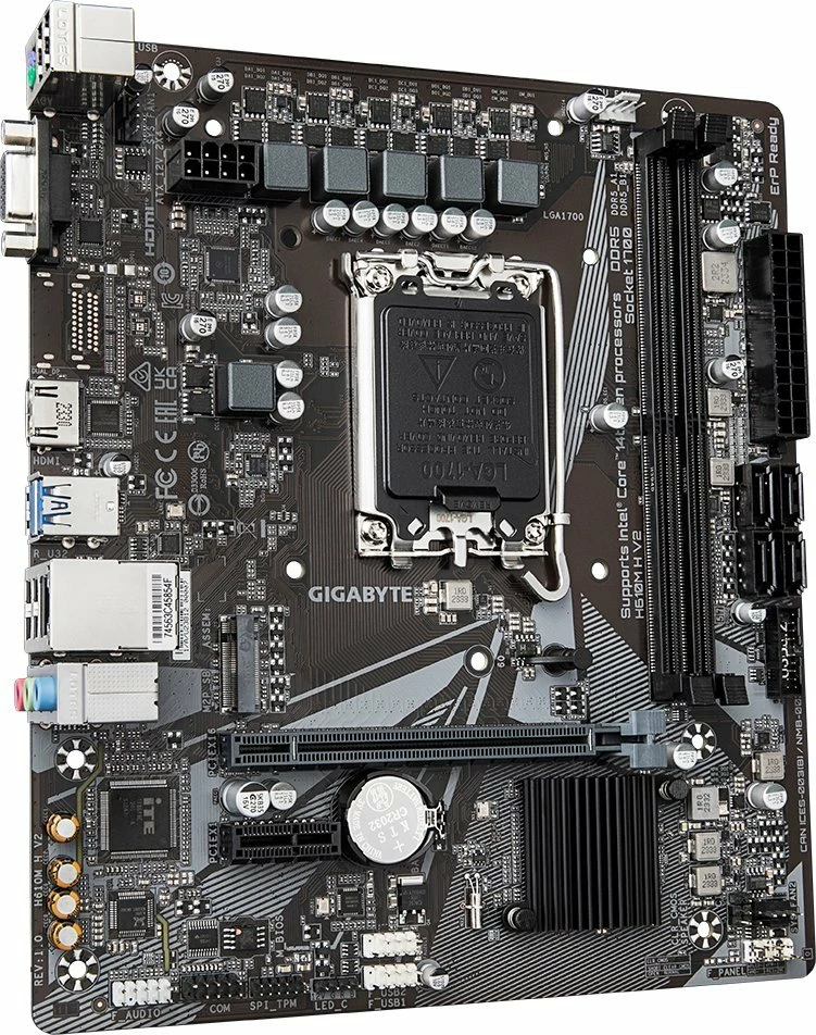 Pllakë amë Gigabyte H610M H V2 Micro ATX, DDR5