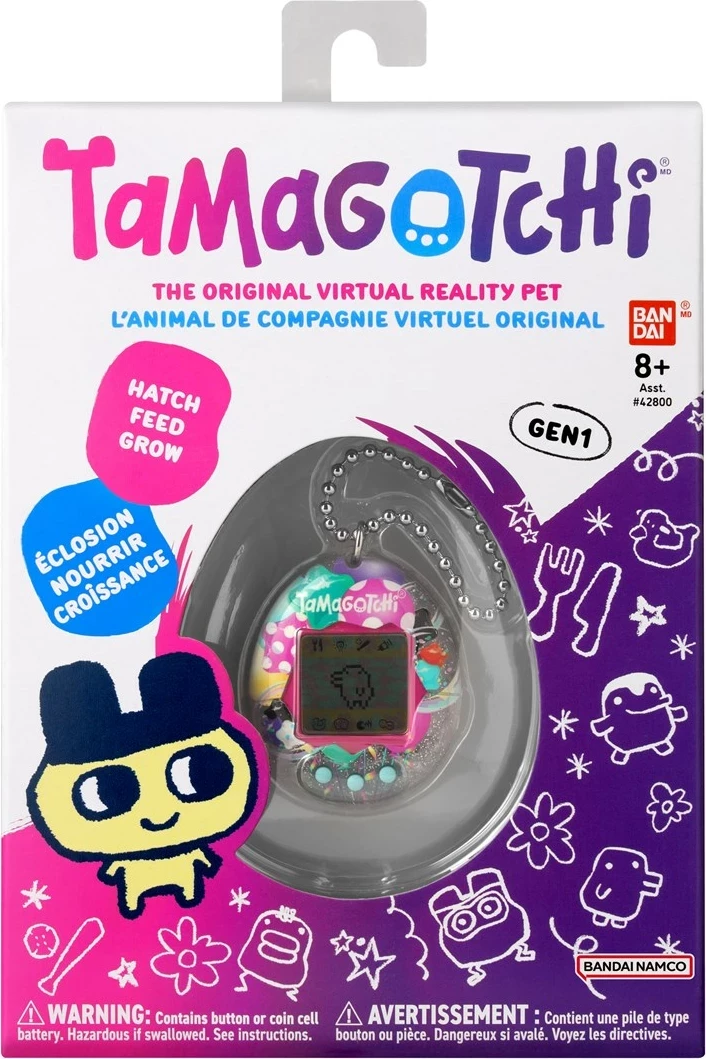 Tamagotchi Bandai Pretty Party GEN1, lodër elektronike koleksionuese