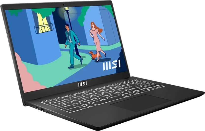 Laptop MSI Modern 15 B13M-1086PL, 15.6", Intel Core i7-1355U, 16 GB RAM, 512 GB SSD, Windows 11, Zi