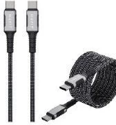 Kabëll magnetik USB Type C Havit CB6297, 1 m, i zi