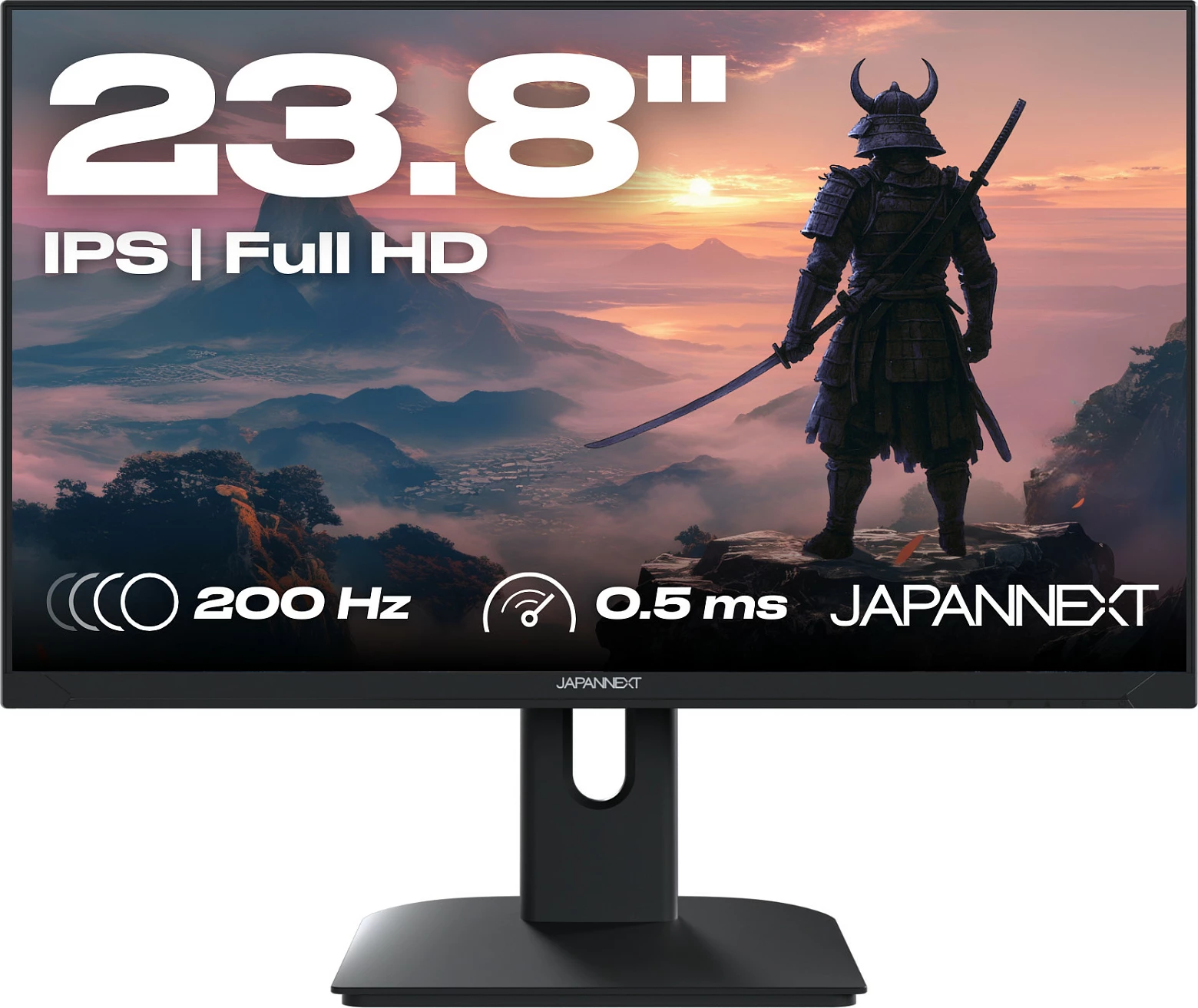 Monitor gaming JAPANNEXT FHD 23.8" IPS Full HD, 200Hz, 0.5ms, i zi