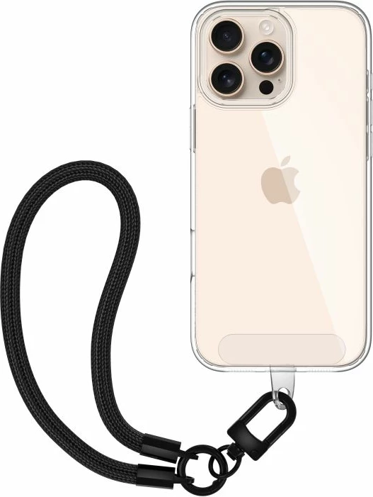 Rrip dore për celular Tech-Protect C3S, 30cm, i zi, set me 2 adapterë