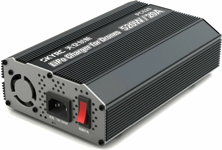 Karikues SkyRC PC520 për bateri LiPo, 520W, 20A, i zi