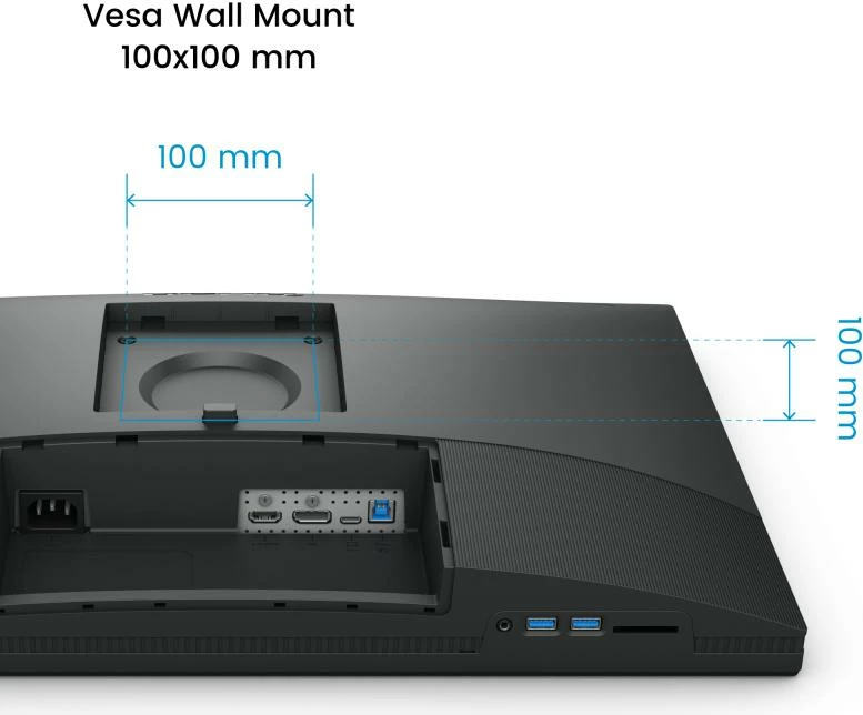 Monitor BenQ SW242Q (9H.LLVLA.TBE) 24" TFT/LCD, AQCOLOR, kalibrim harduerik, USB-C 90W, HDR10, e zezë
