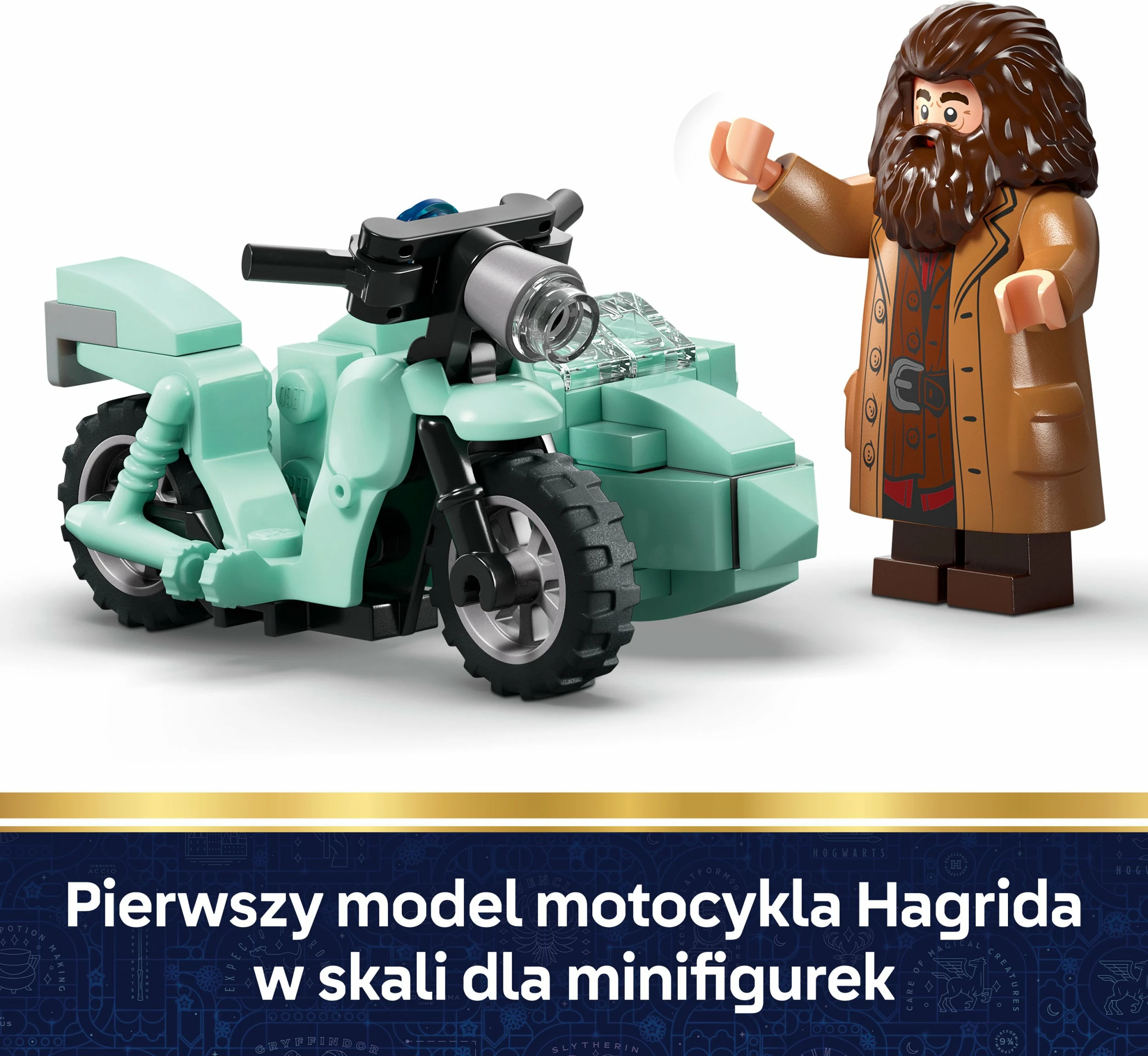 Set ndërtimi LEGO Harry Potter Hagrid and Harry's Escape from Privet Drive 76459, 124 pjesë