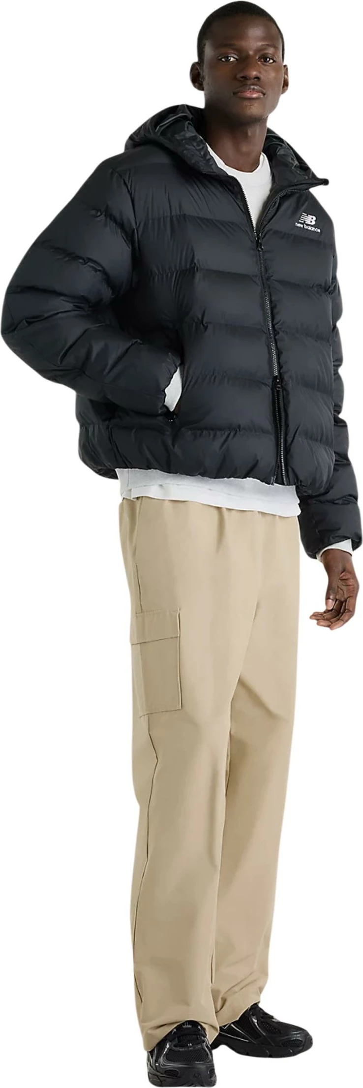 Jakne për meshkuj New Balance MJ62G17OBK, e zezë [Madhësia: S]