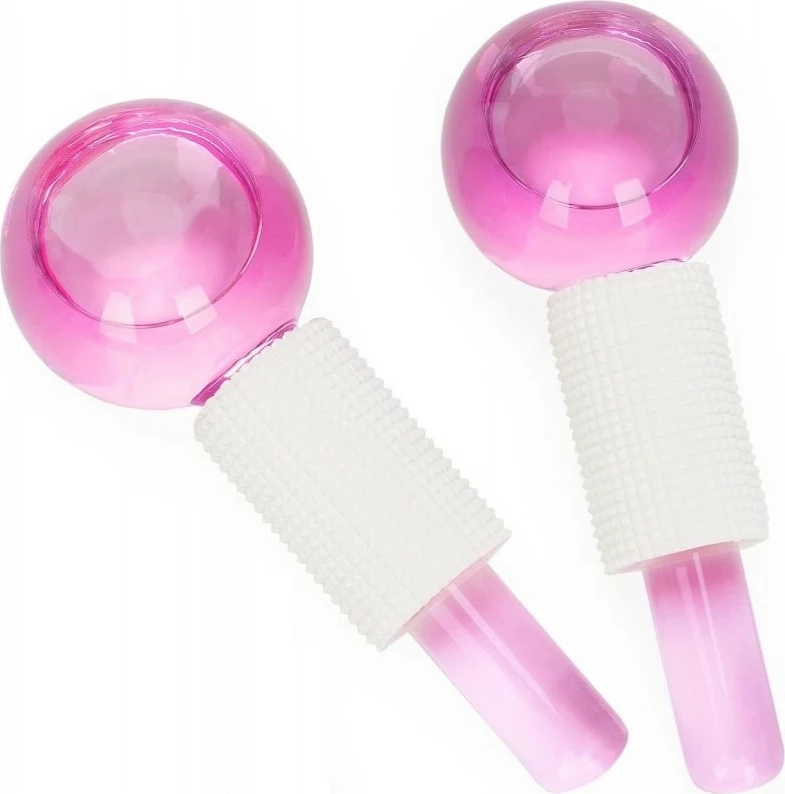 Roller masazhi për fytyrë Ecarla ROL03 për femra, 2 copë