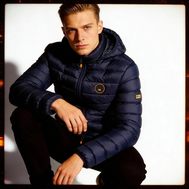 Jakne për meshkuj Geographical Norway, navy blue [Madhësia: S]