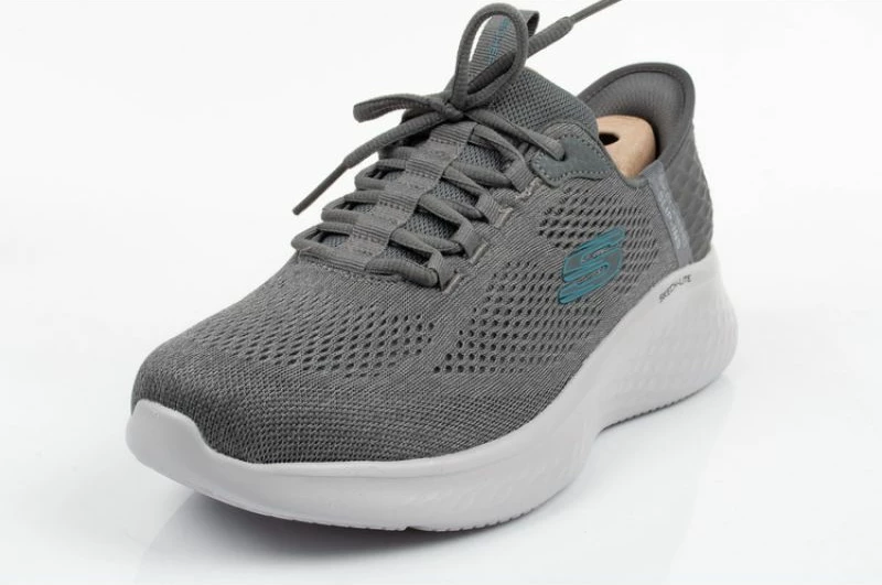 Atlete për meshkuj Skechers, gri/argjendtë [Madhësia: 41]
