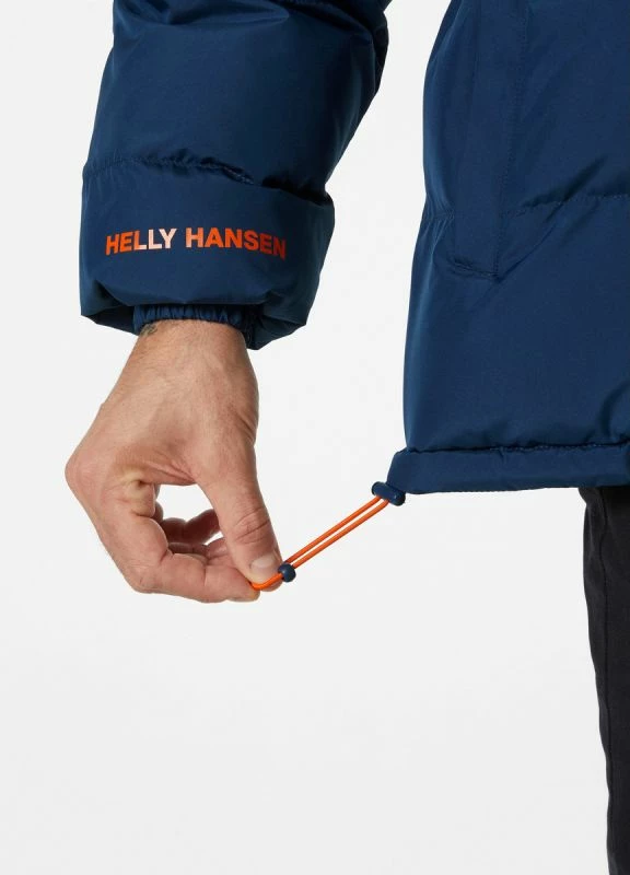 Jakne për meshkuj Helly Hansen YU 23 Revesible Puffer, ngjyrë vjollcë dhe blu marine [Madhësia: L]