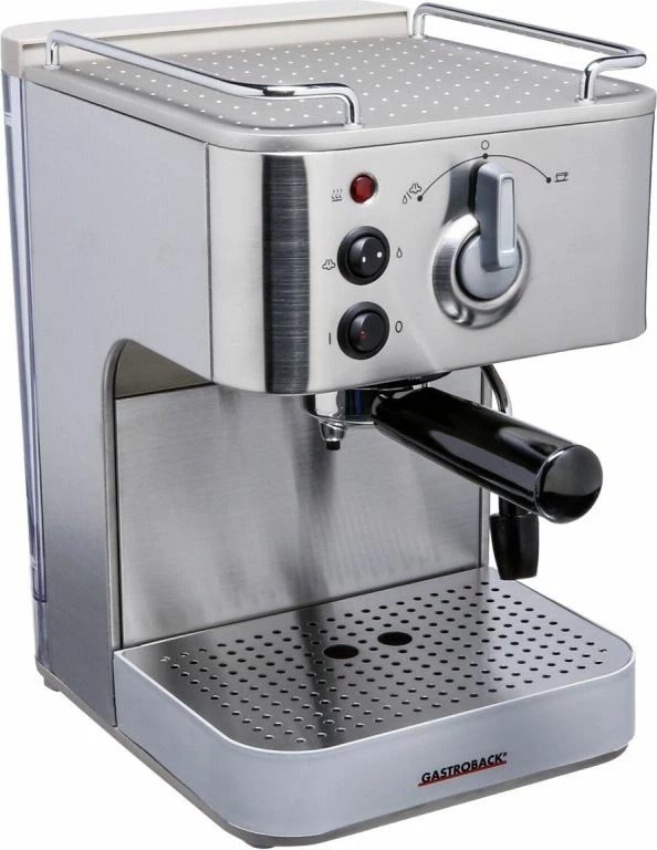 Makinë ekspresi Gastroback Design Espresso Plus 42606, 1250W, 15 bar, 1.5L, argjendtë
