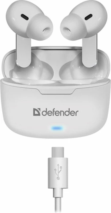 Kufje in-ear DEFENDER, të bardha