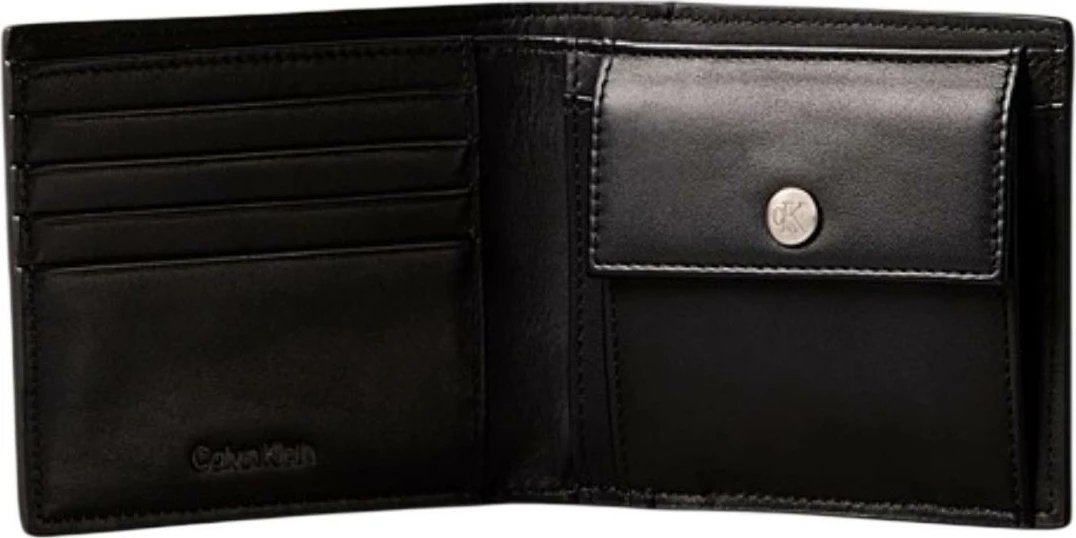 Portofol për meshkuj Calvin Klein LV04D1085G, i zi