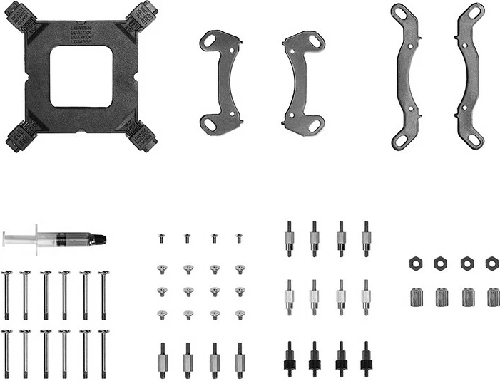 Ftohës CPU Chieftec ICEBERG 360 DARK, 360mm, ARGB