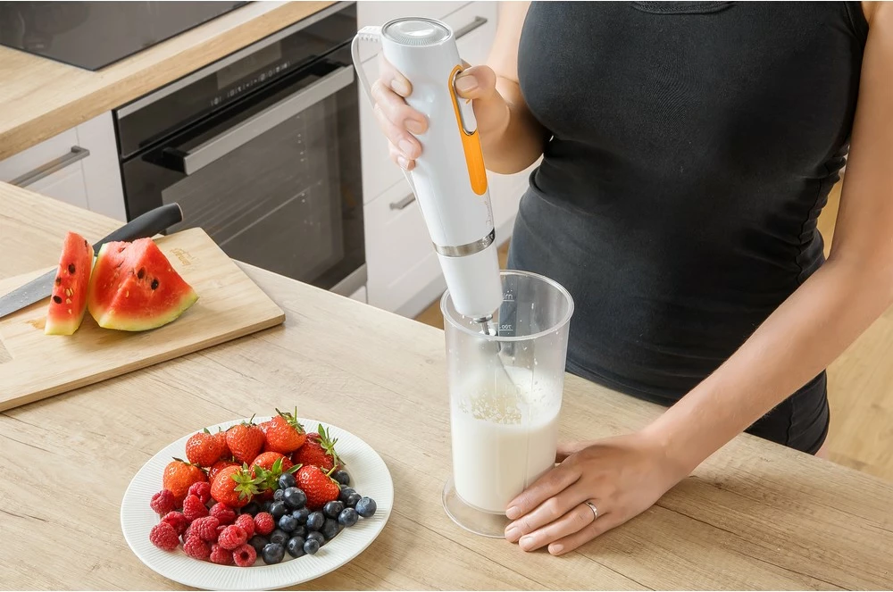 Blender dore Sencor SHB 4260WH-EUE3, i bardhë/portokalli