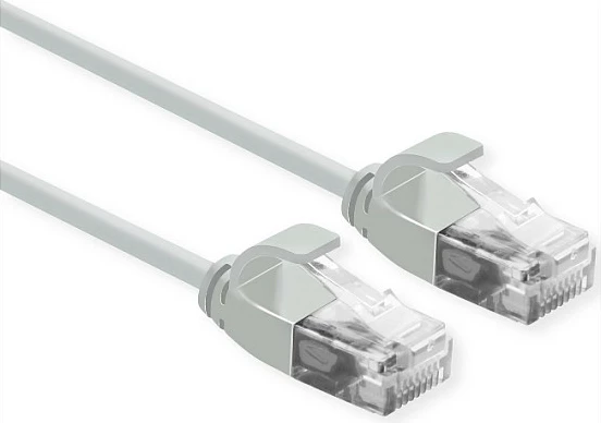 Kabllo rrjeti ROLINE 21.15.3902, Cat6a, 0.5 m, RJ-45 në RJ-45, UTP, gri