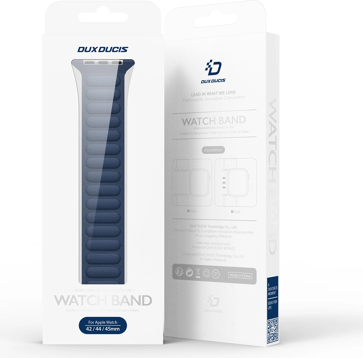 Rrip magnetik për Apple Watch Dux Ducis Strap BL, 38/40/41 mm, Kaltër