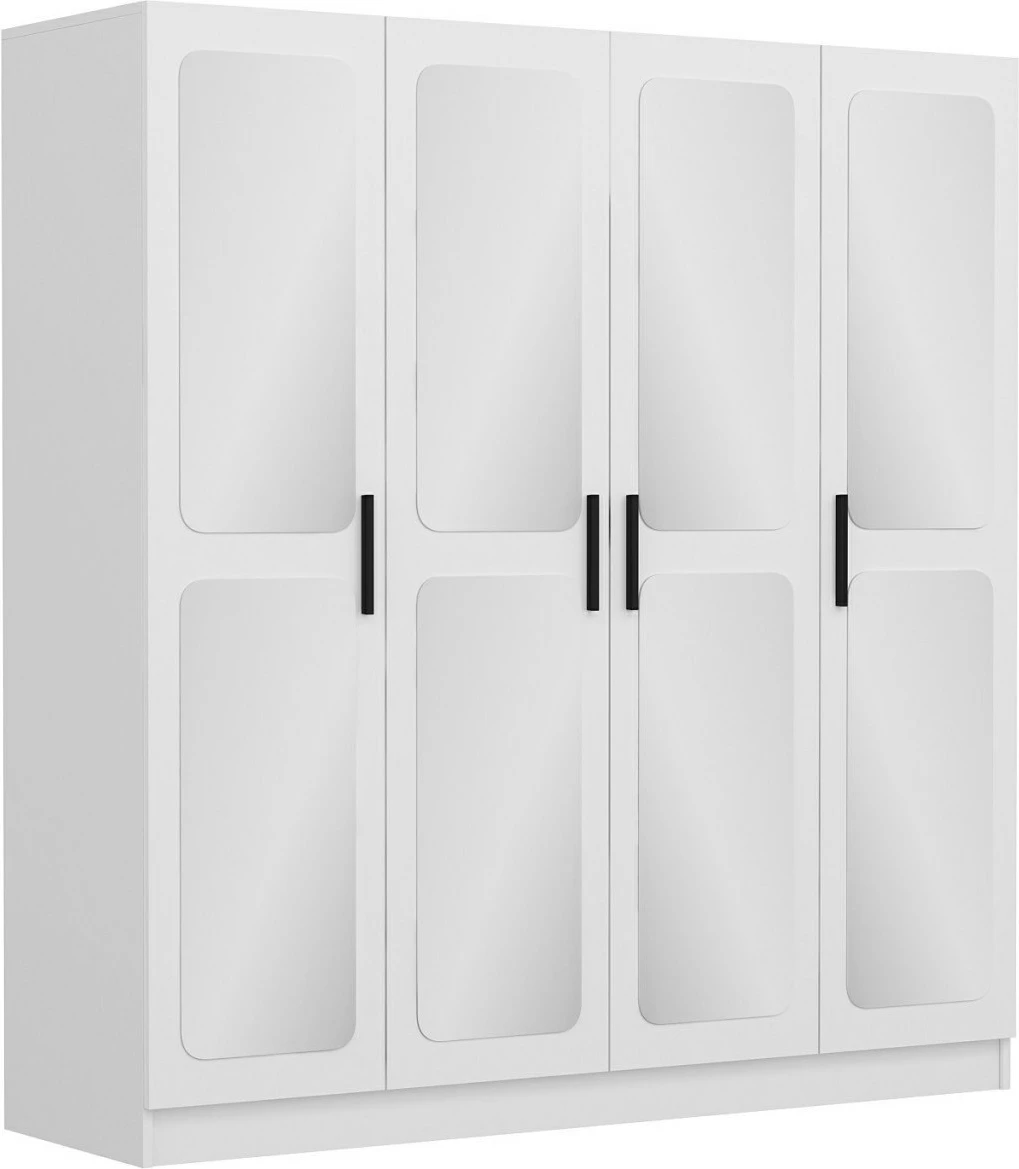 Dollap Skye Decor, i bardhë, Kale - 3815